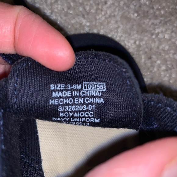 NWOT Baby Gap Blue Fringe Moccasins - Picture 3 of 4